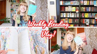 Re Reads, Book Shopping & Birthday Picnic! |  Weekly Reading Vlog