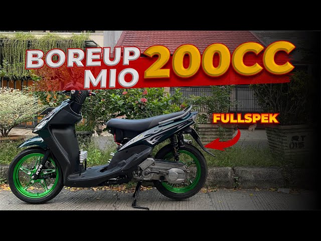 BORE UP MIO 200CC AMAN BUAT HARIAN!! | Full Rakit Dari 0!! class=