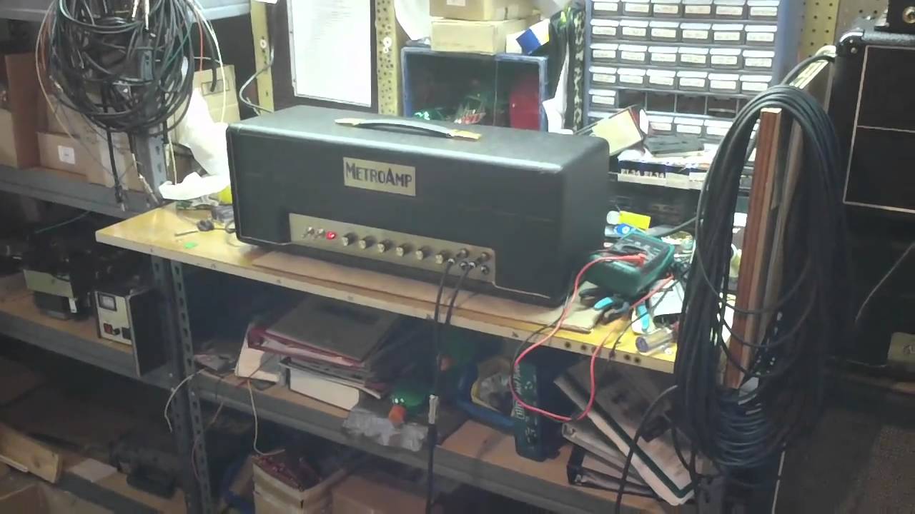 Jim shreds on a 50 watt Metroamp head