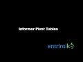 Informer pivot tables with tim nicholsonyoutube