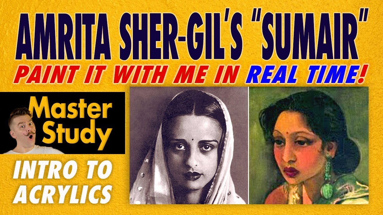 Paint Amrita Sher-Gil's "Sumair" (1936)! – Master Study – Free Easy ...