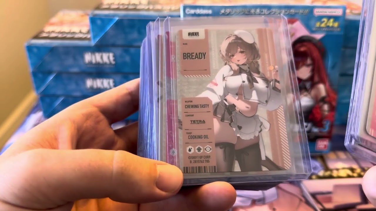 ニケ✳︎ Metallic Pass Collection Ver.3 | NIKKE | Carddass Bandai | Set of