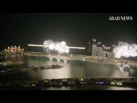 Beyonce performs alongside Lebanese dance troupe Mayyas at Atlantis The Royal hotel opening in Dubai