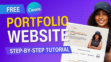 How to Create a Portfolio Website for Free in Canva (Step by Step Tutorial)