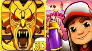 Maze Rush Lost Manor vs Subway Surfers screenshot 5