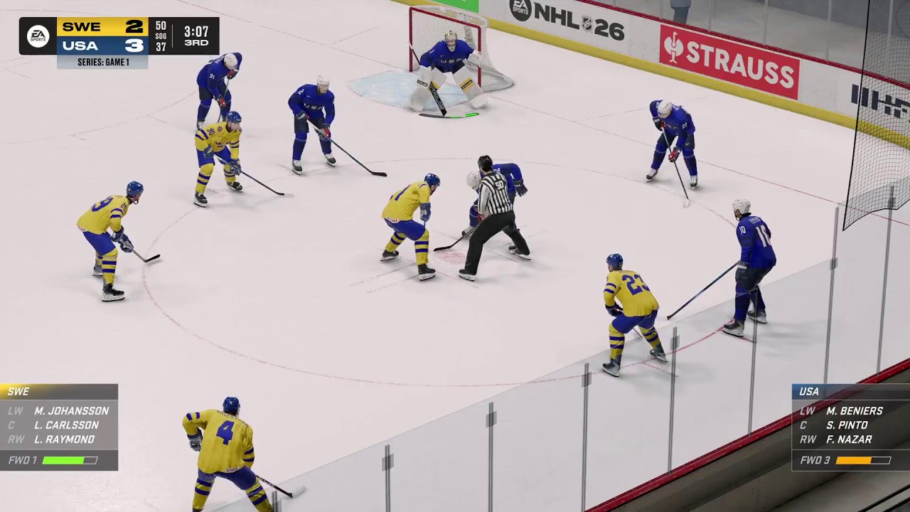 Team USA vs Team Sweden: Championship| NHL 26