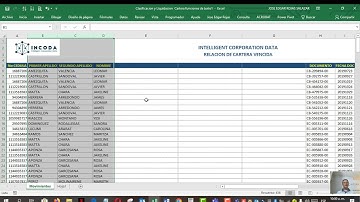 Excel Intermedio EI1 Funciones de texto