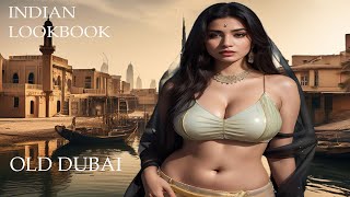 4K AI Art Indian Lookbook on the Old Dubai