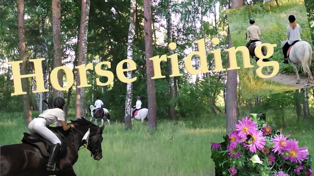 Very beautiful and atmospheric video. Horseback riding on horseback ...