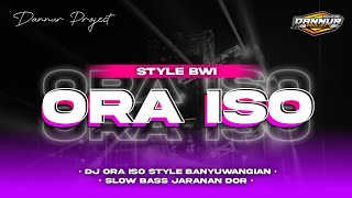 Download Lagu DJ Ora Iso • Style Banyuwangian • Slow Bass • Jaranan Dor • MP3