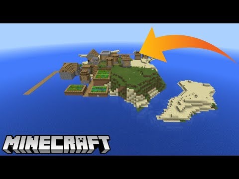 Minecraft Console Village At Spawn Survival Island Seed Minecraft Ps4 Xbox One Ps3 Xbox 360 Youtube