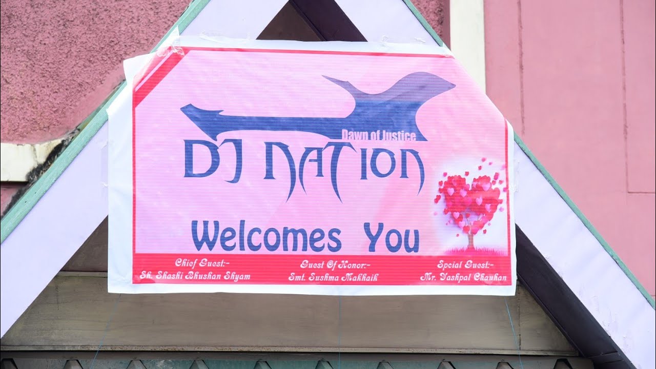 Trailer of DJ Nation function
in Rampur college ll Full video coming soon