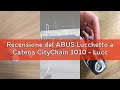 Recensione del ABUS Lucchetto a Catena CityChain 1010 - Lucchetto per Bicicletta in Acciaio temprato