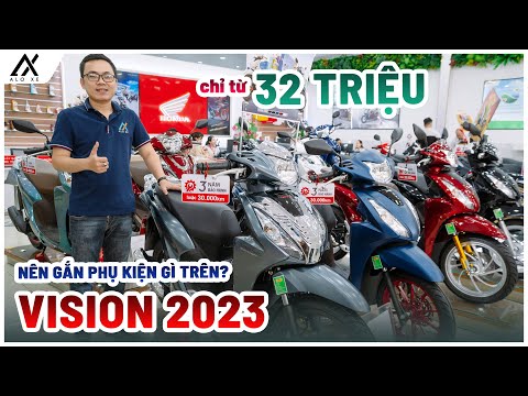 Video Không nên gắn phụ kiện gì trên Honda Vision 2023? |... - youtube