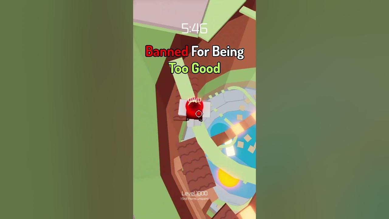 Banned for being TOO GOOD in Tower Of Hell #roblox