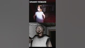 Granny vs granny remake evolution #shorts #granny