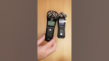 Zoom H1n vs H1essential - Button noise compare #zoom #h1n #zoomrecorder #handyrecorder #h1essential