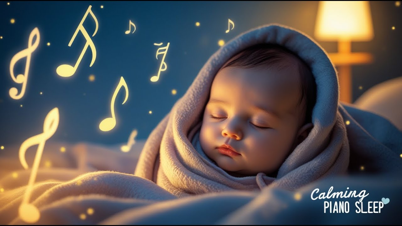 Calming Piano Lullaby • 1 Hour Baby Sleep Music for Easy Bedtime - YouTube