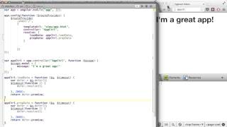 Egghead.io - AngularJS - resolve conventions