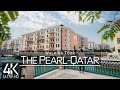4k 60fps virtual walking tour  the pearlqatar  doha 2022  original sounds  no comment