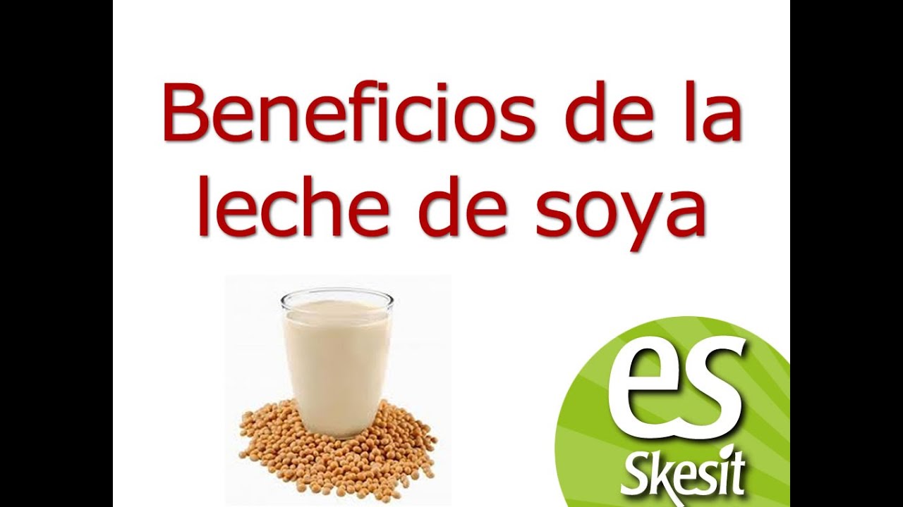 Leche de soja para adelgazar