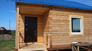 Отзыв о строительстве дачного дома из строганного бруса в Есаулово(В данном видео представлен отзыв о строительстве дома из строганного бруса в Есаулово, в доме сделана чисто..., 2014-09-01T13:33:20.000Z)