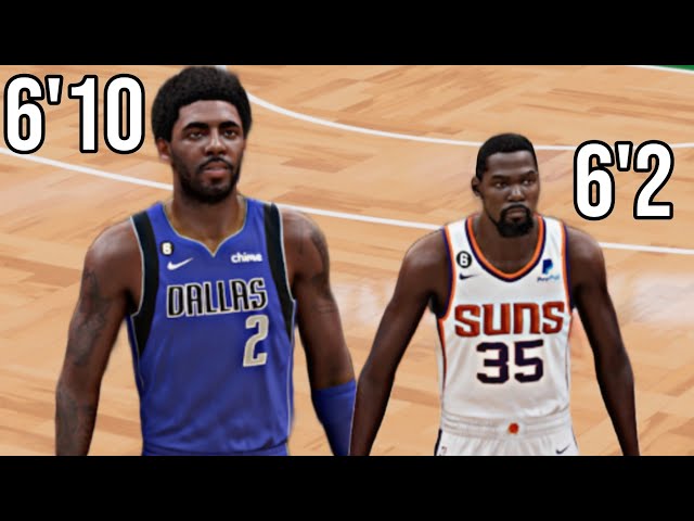 kyrie irving real height in feet