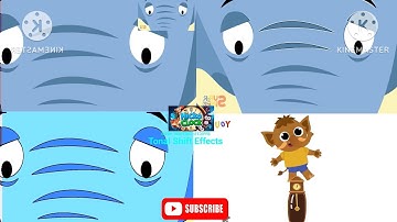 HICKORY DICKORY DOCK|| RHYMES ||EFFECTS ELEPHANT ON TO THE CLOCK ⏰ EFFECT SPONSORED BY: ELEPHANT 🐘🐘🐘