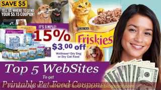Printable Pet Food Coupons - Top 5 Places To Get Pet Food Coupons Online!