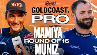 Barron Mamiya vs Alejo Muniz | Bonsoy Gold Coast Pro presented by GWM 2025 - Round of 16