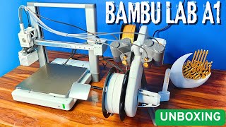 Bambu Lab A1 Combo Unboxing and Assembly instructions