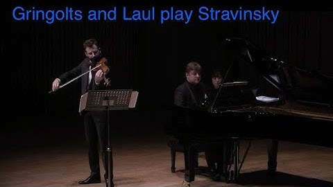 Stravinsky Three Pieces from "The Firebird"