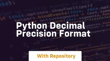 python decimal precision format