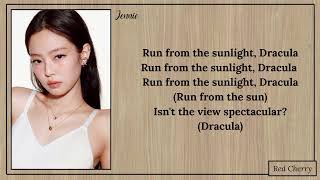 Tame Impala and Jennie (Blackpink) Dracula [Jennie Remix] LYRICS