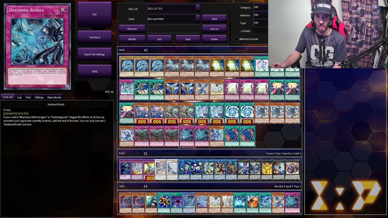 BlueEyes Meta Deck 2022 February Format On EDO YouTube