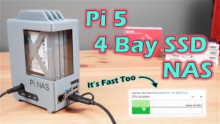 i built a 4-bay nas using a raspberry pi 5