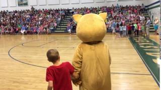 Claws the Creekside Cougar Unveiling!