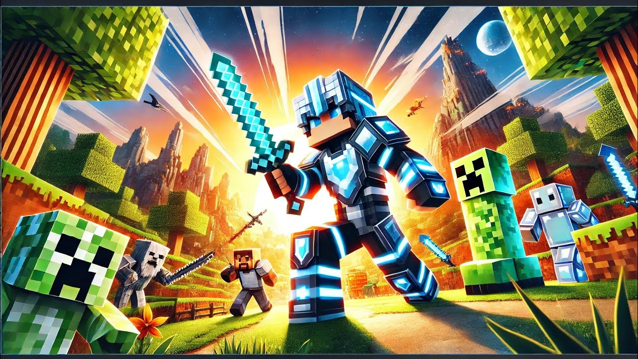 Fun with friends in Minecraft 😎 - YouTube