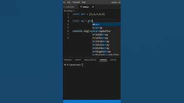 using map() find the square of array element in javascript #javascript