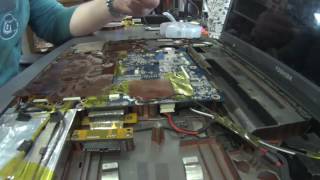Video How To Assemble & Disassemble Toshiba Satellite P300 (author: Tech DataLink)