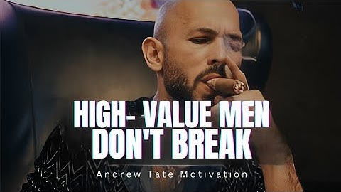 Andrew Tate : Become A HIGH VALUE Men And GAIN POWER, Money And RESPECT