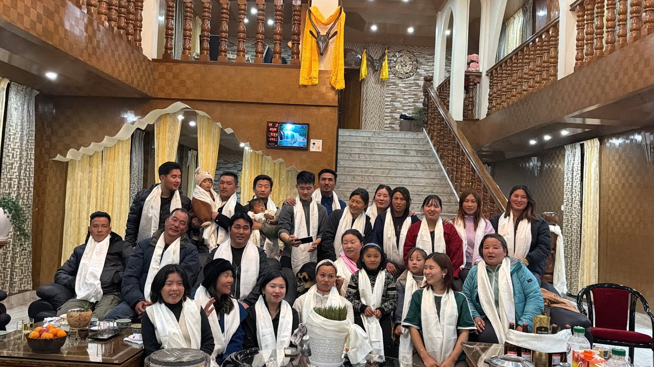 Losar Family dinner party at achi’s place…. Losar Tashi Delek to everyone…