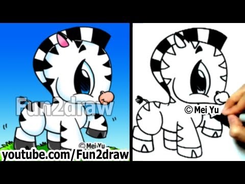 how-to-draw-a-zebra---drawing-step-by-step---easy-drawings---fun2draw