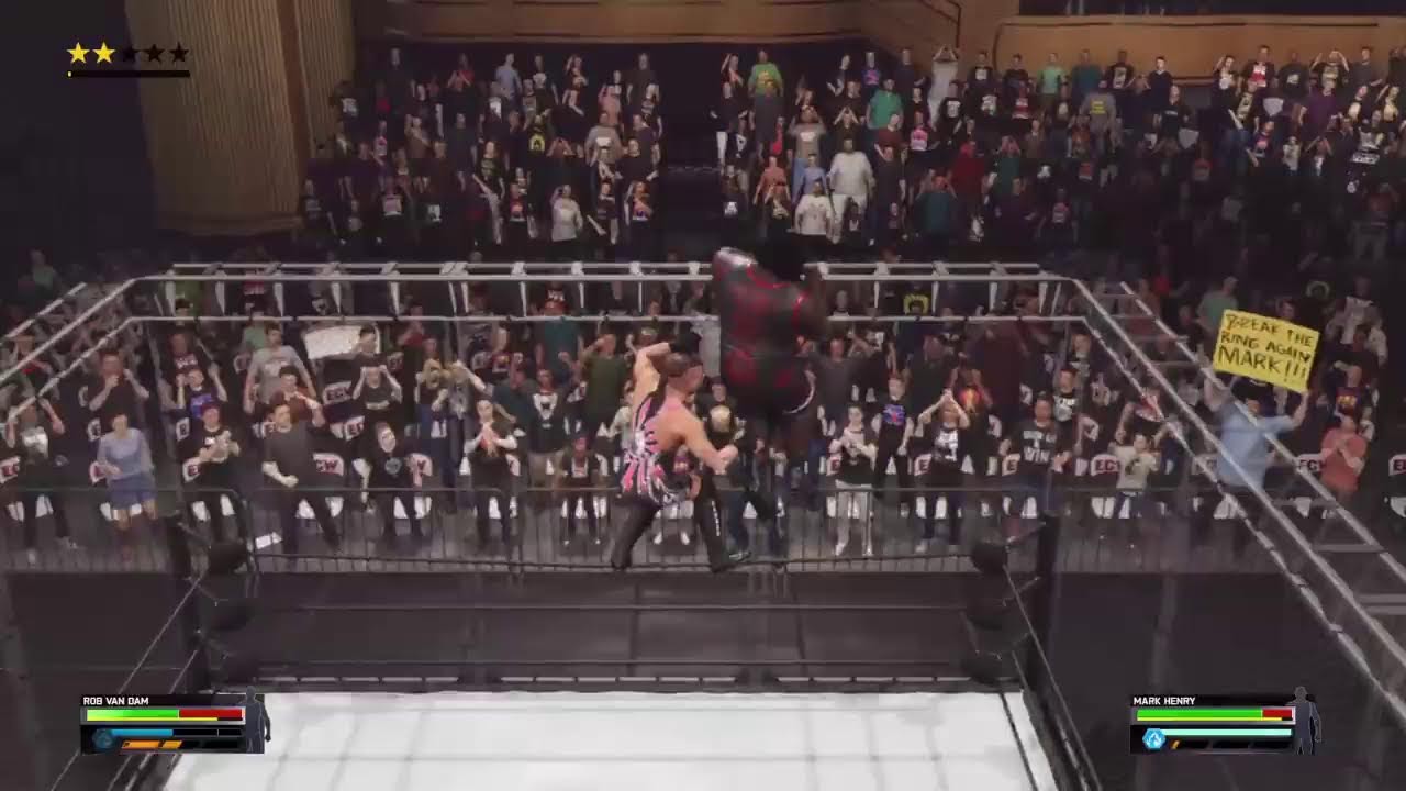 W2K25: ECW 6-Man Ladder Match for The ECW Heavyweight Championship