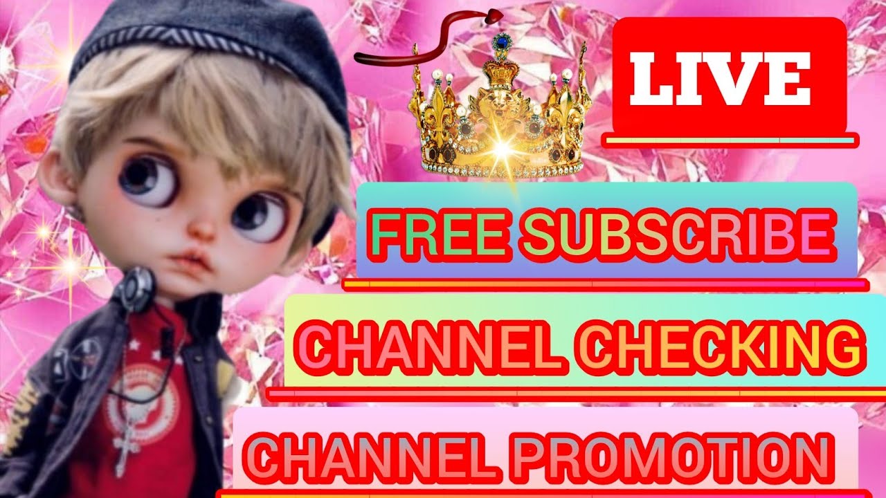 🔴LIVE channel checking Get ! free subscribe and ! free promotion