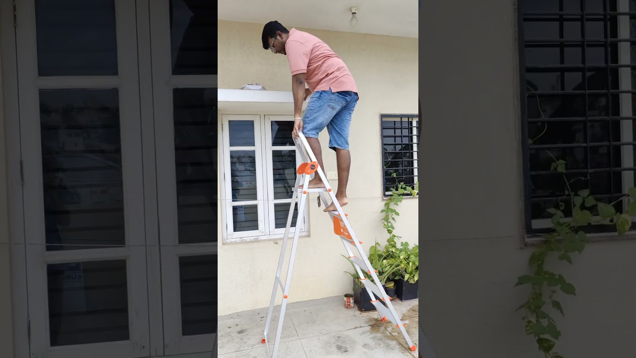 Bathla 6 step Ladder Rs.4999 #ladder #youtubeshorts #homedecor #tools #cleaning #asmr