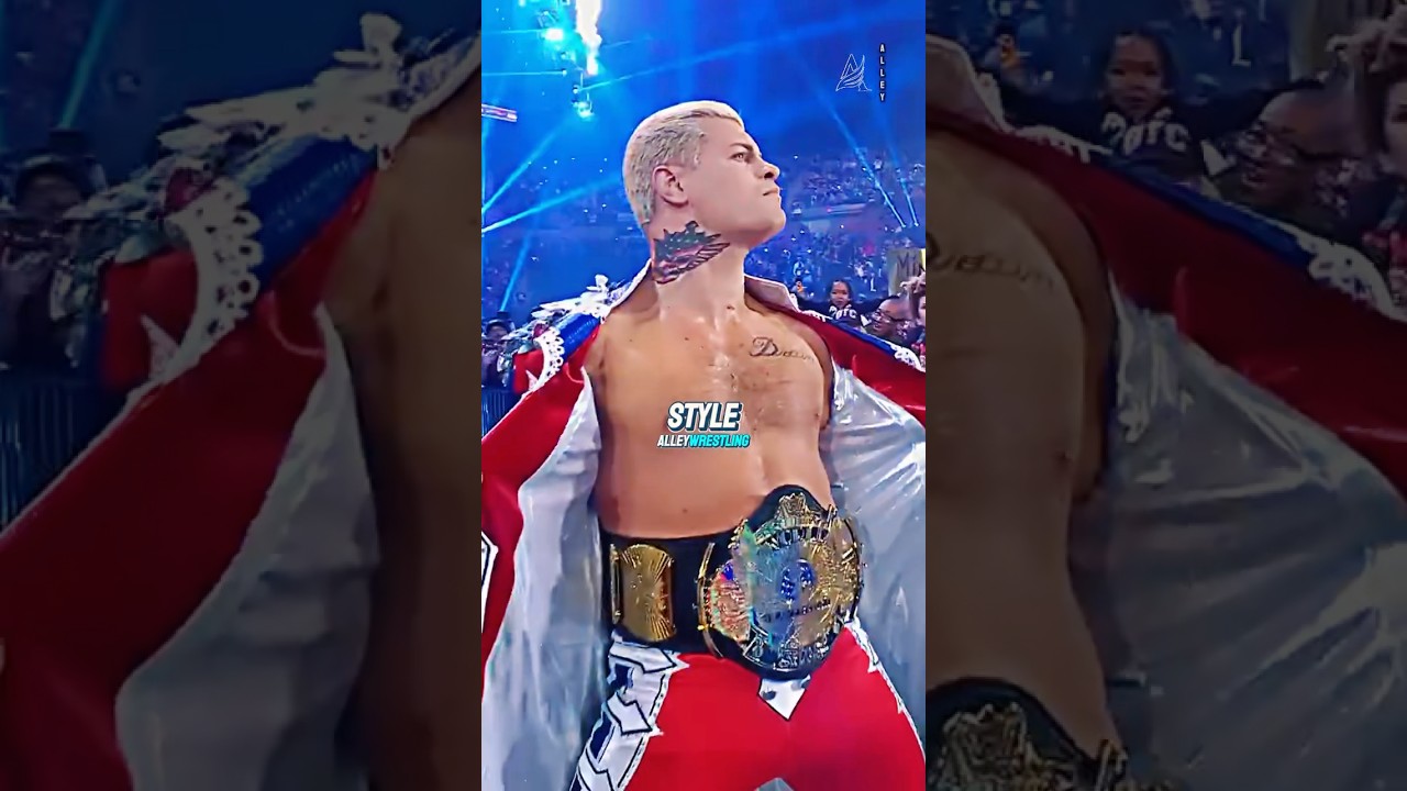 Cody Rhodes Creates His GOAT Wrestler! 🤯 