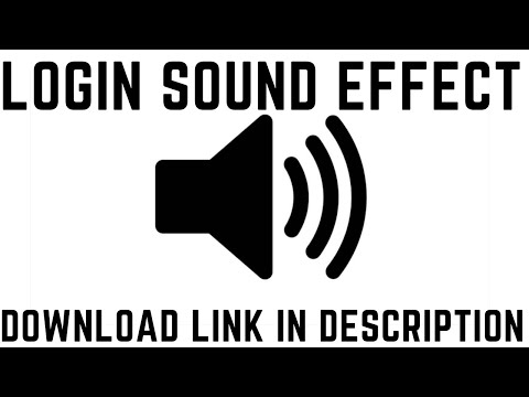 Login Sound Effect (No copyright sound effects) | Sounds