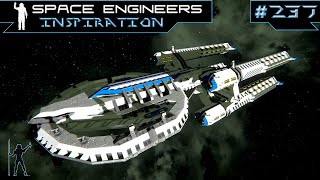 Space Engineers Inspiration - E237: Cepheus X-800 Demeter, F.M.I. Badger Destroyer, & OID - Atlantis