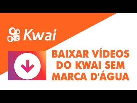 ATUALIZADO! - Como baixar vídeos do KWAI sem marca d'água - tirar marca  d'água dos vídeos do kwai 